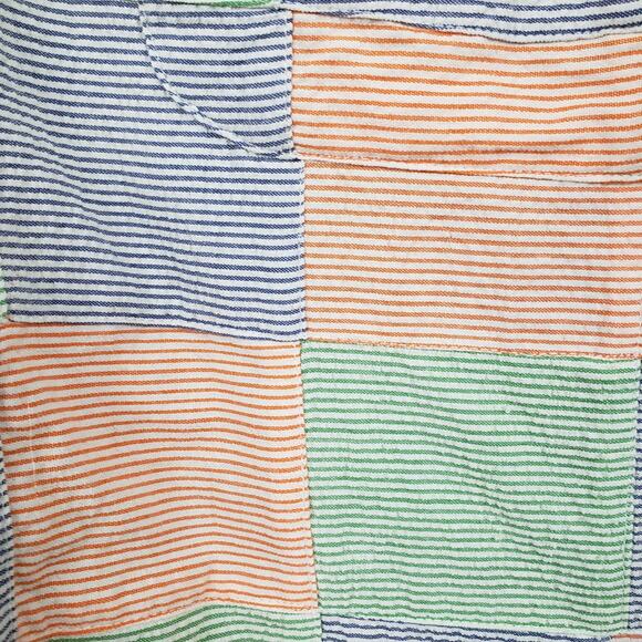 Viyella Patchwork Button Up Shirt - L - Picture 4 of 5